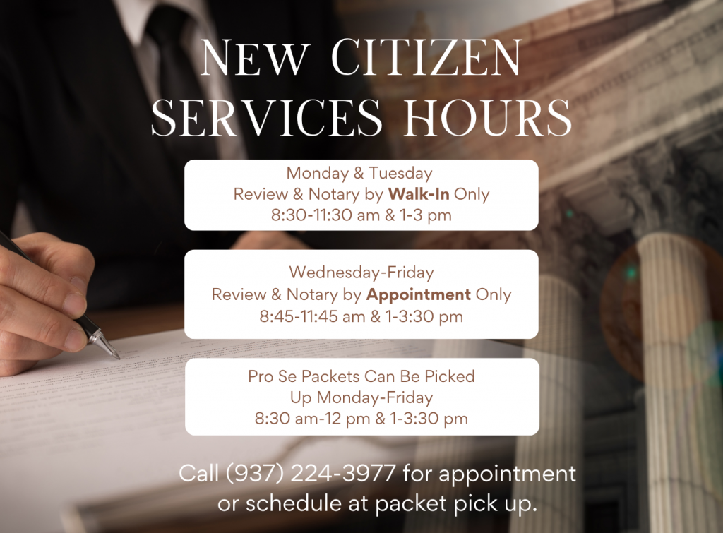 Hours of Operation Montgomery County Juvenile Court